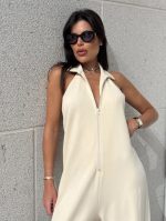 ⁦אוברול גב פתוח רוכסן⁩ – תמונה ⁦4⁩