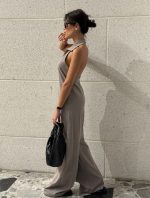 ⁦אוברול גב פתוח רוכסן⁩ – תמונה ⁦5⁩