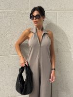 ⁦אוברול גב פתוח רוכסן⁩ – תמונה ⁦2⁩