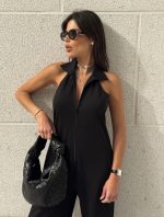 ⁦אוברול גב פתוח רוכסן⁩ – תמונה ⁦7⁩