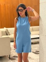 ⁦אוברול שורט גב פתוח⁩ – תמונה ⁦2⁩