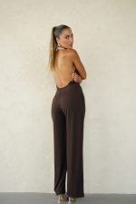 ⁦אוברול שילוב פנינים גב פתוח⁩ – תמונה ⁦5⁩