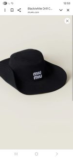 ⁦כובע מיו מיו⁩ – תמונה ⁦3⁩
