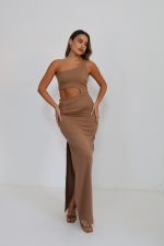⁦שמלת כתף אבזם⁩ – תמונה ⁦5⁩
