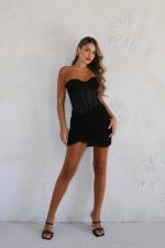 ⁦שמלת מחוך מיני⁩ – תמונה ⁦2⁩