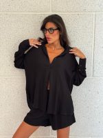⁦חליפת שורט מכופתרת⁩ – תמונה ⁦6⁩