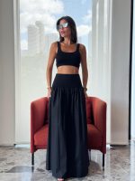 ⁦חליפת חצאית פרקל מקסי⁩ – תמונה ⁦4⁩