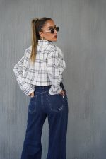 ⁦מכופתרת משבצות קרופ⁩ – תמונה ⁦11⁩