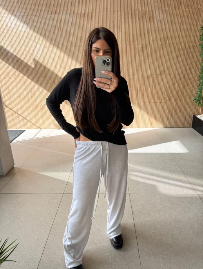 ⁦מכנס וופל לוז⁩ – תמונה ⁦1⁩