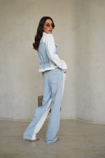 ⁦חליפת ג׳ינס לבן⁩ – תמונה ⁦4⁩