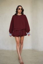 ⁦חליפת חצאית בלון⁩ – תמונה ⁦4⁩