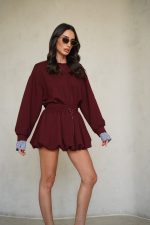 ⁦חליפת חצאית בלון⁩ – תמונה ⁦9⁩