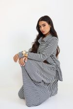 ⁦חליפת מכופתרת פסים⁩ – תמונה ⁦15⁩