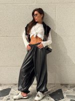 מכנס עור בלון