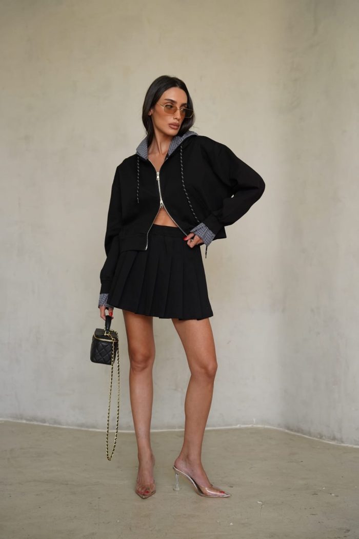 ⁦חליפת חצאית קפוצ׳ון⁩ – תמונה ⁦10⁩