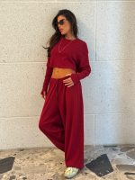 ⁦חליפת קרופ שרוול כפול⁩ – תמונה ⁦6⁩