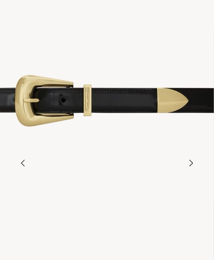 1bbc5710-a9a9-4793-90b7-fb21ad093583-3 חגורה ysl אבזם זהב – תמונה 2