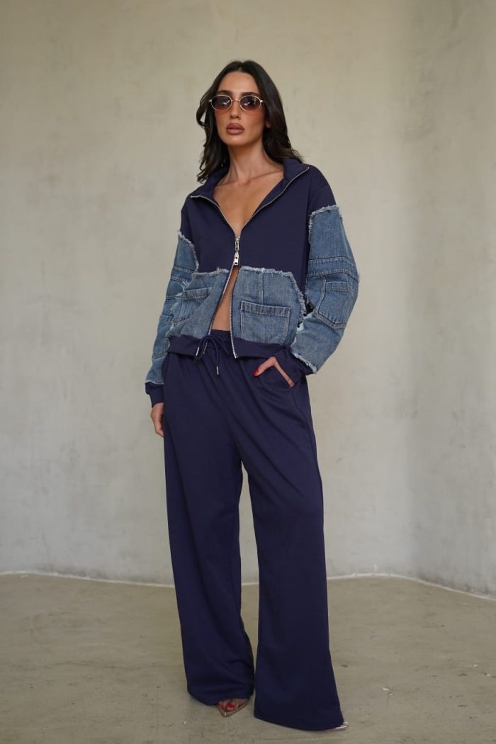 ⁦חליפת שילוב ג׳ינס⁩ – תמונה ⁦1⁩