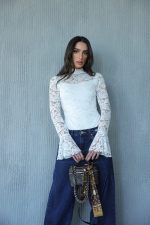 בגד גוף תחרה גב פתוח – תמונה 6