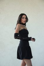 שמלת בלון תחרה – תמונה 6