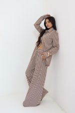 ⁦חליפת מכופתרת פסים⁩ – תמונה ⁦22⁩