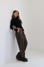 ⁦מכנס עור די⁩ – תמונה ⁦7⁩