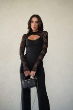 אוברול שילוב תחרה