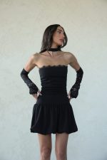 שמלת בלון תחרה – תמונה 4