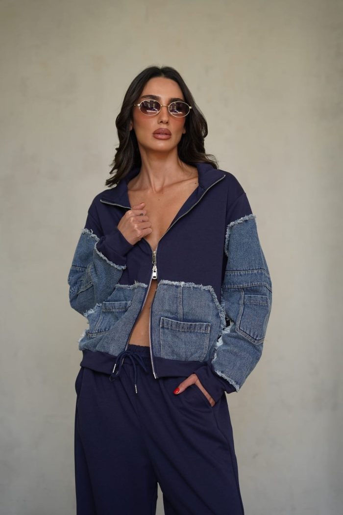 ⁦חליפת שילוב ג׳ינס⁩ – תמונה ⁦5⁩