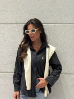 מכופתרת פולו פסים – תמונה 2