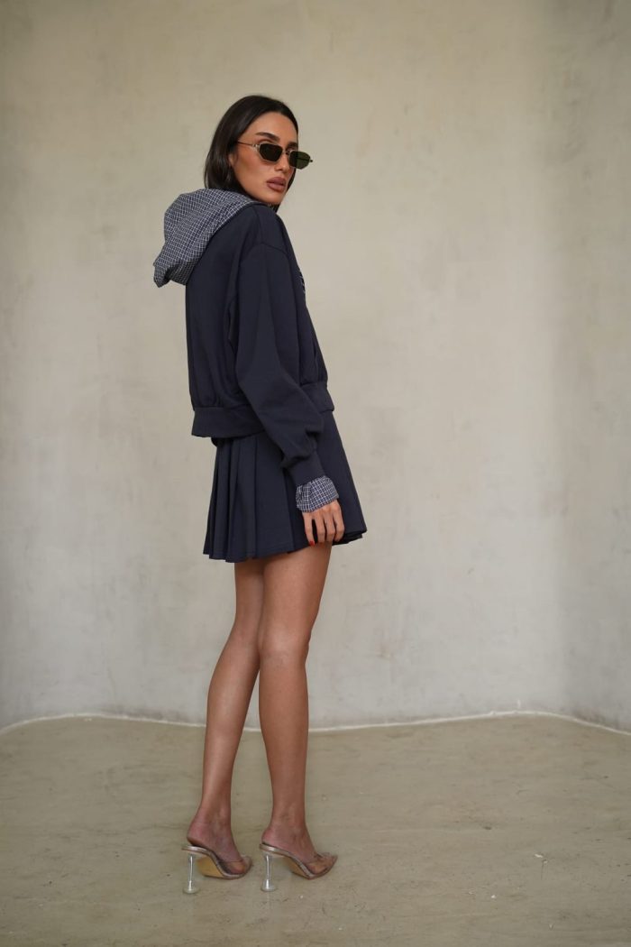 ⁦חליפת חצאית קפוצ׳ון⁩ – תמונה ⁦7⁩