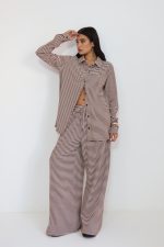 ⁦חליפת מכופתרת פסים⁩ – תמונה ⁦4⁩