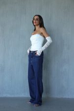 בגד גוף שרוול תחרה – תמונה 3