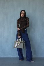 בגד גוף תחרה גב פתוח – תמונה 3