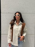מכופתרת פולו פסים – תמונה 4