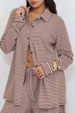 ⁦חליפת מכופתרת פסים⁩ – תמונה ⁦17⁩