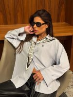 ⁦מכופתרת עניבה פולו⁩ – תמונה ⁦2⁩