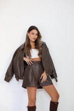 ⁦מכנס עור בלון⁩ – תמונה ⁦3⁩