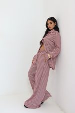 ⁦חליפת מכופתרת פסים⁩ – תמונה ⁦10⁩