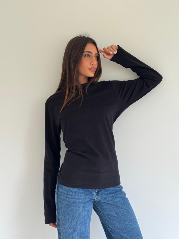 ⁦חולצת קשירה בגב⁩ – תמונה ⁦6⁩