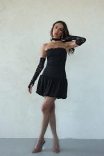 שמלת בלון תחרה – תמונה 5