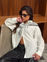 ⁦מכופתרת עניבה פולו⁩ – תמונה ⁦9⁩