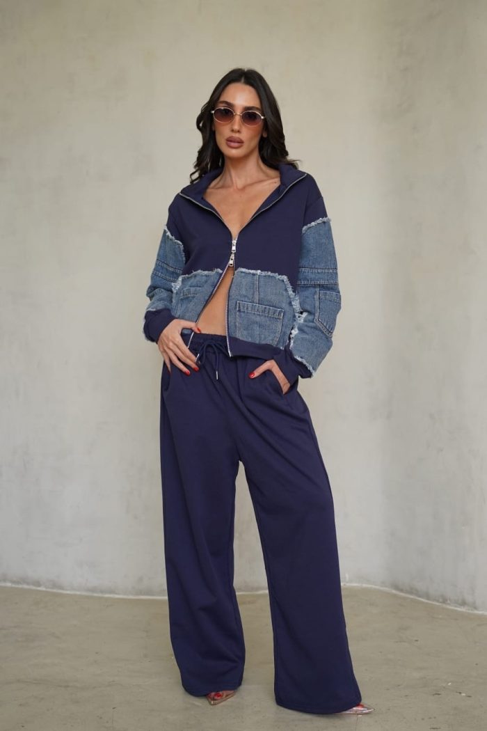 ⁦חליפת שילוב ג׳ינס⁩ – תמונה ⁦8⁩