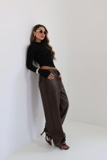 ⁦מכנס עור די⁩ – תמונה ⁦6⁩