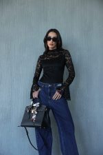 בגד גוף תחרה גב פתוח – תמונה 11