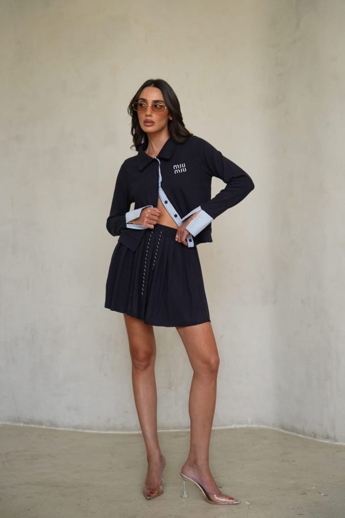 ⁦חליפת חצאית מיו⁩ – תמונה ⁦7⁩