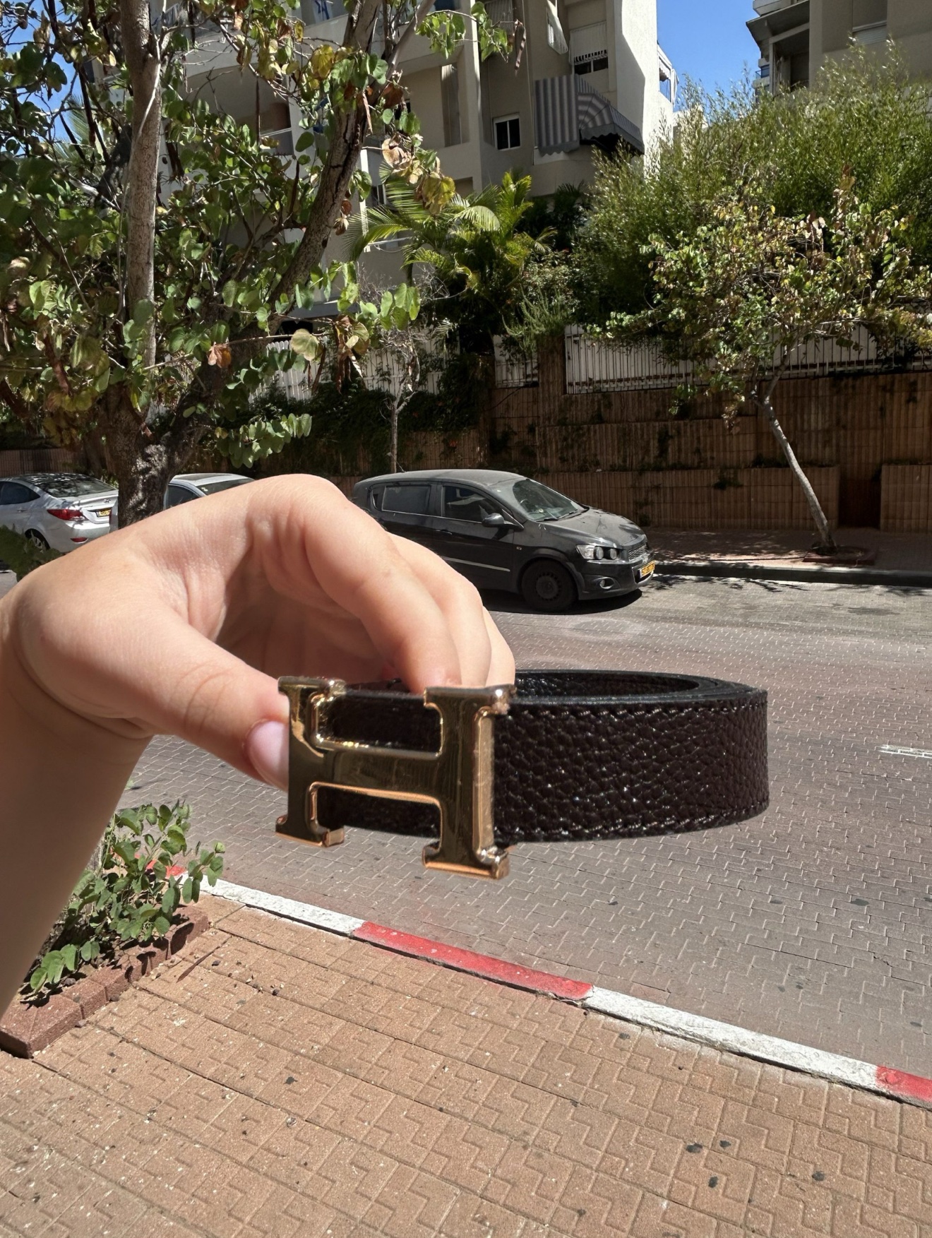 img_0945 חגורת הרמס אבזם זהב – תמונה 2