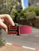 חגורת הרמס אבזם זהב