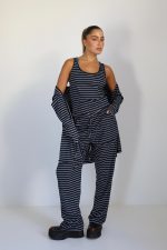 ⁦חליפת 3 חלקים פסים⁩ – תמונה ⁦3⁩