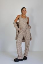 ⁦חליפת 3 חלקים פסים⁩ – תמונה ⁦8⁩